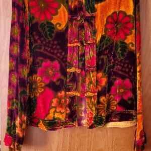 Chico’s Design rayon/silk topper